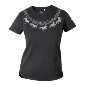 Gæðingur T-shirt Donna Jet Black M