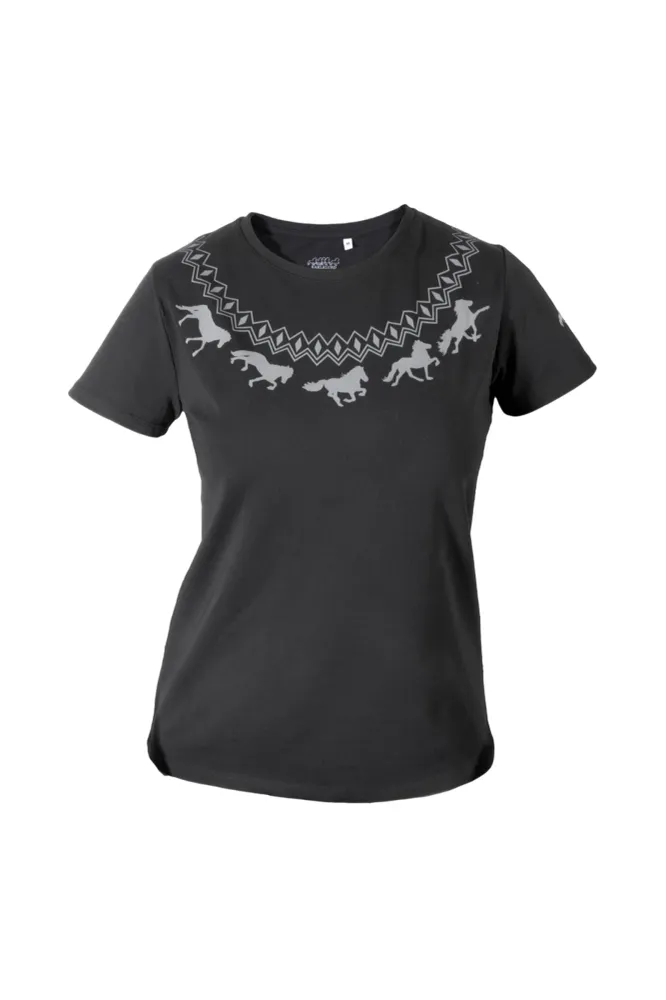 Gæðingur T-shirt Donna Jet Black M