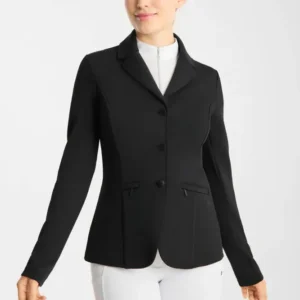 Gisela giacca da concorso traforata da donna Black 44