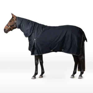 Glasgow coperta da paddock con colletto fisso, 200 g Blueberry 155