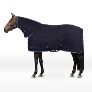 Glasgow Coperta da scuderia/Sotto coperta con collo intero, 150 g Blu scuro 125
