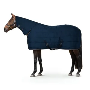 Glasgow Coperta da scuderia/Sotto coperta con collo intero, 150 g Blueberry 135