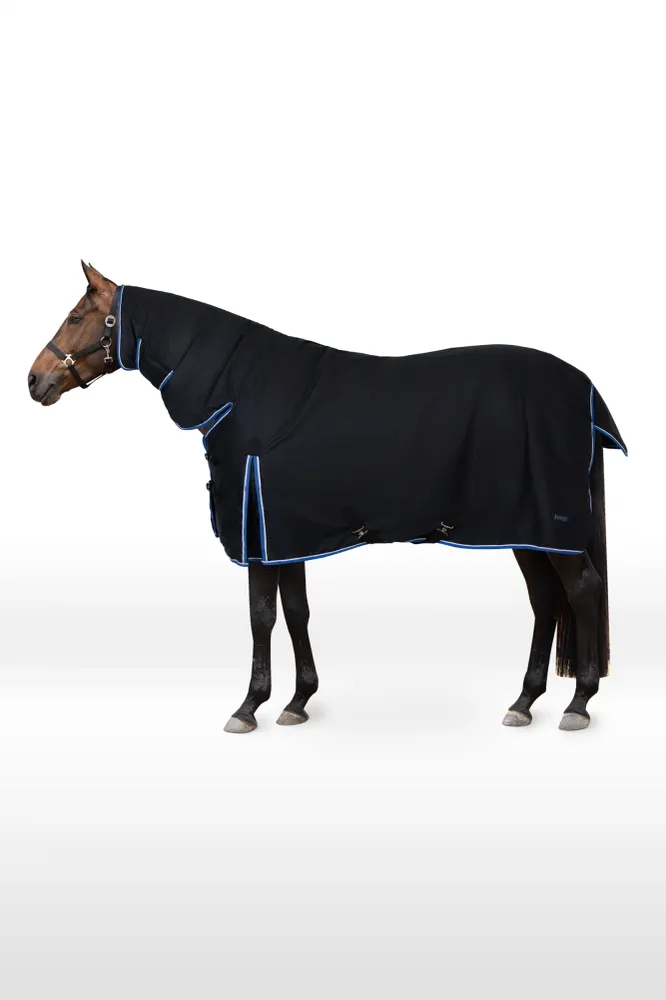 Glasgow Coperta da turnout con collo intero, 400 gr Blu scuro 125