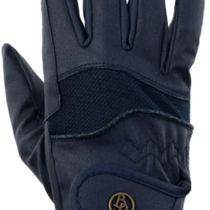 BR Guanti da Equitazione Stork Navy