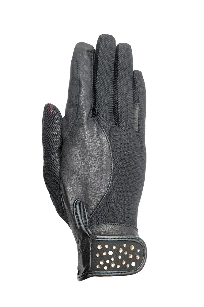 Guanti da equitazione Tokio con pelle di capra Rose Gold 7