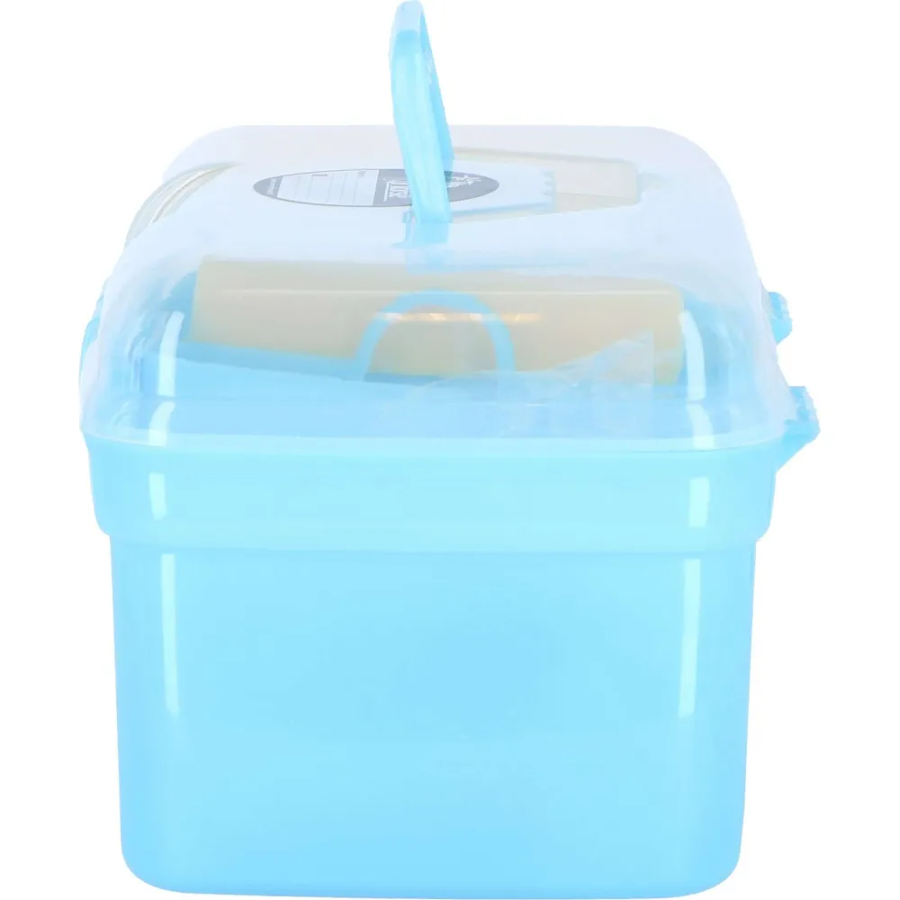 Harry's Horse Scatola per Toelettatura Compleet Azzurro