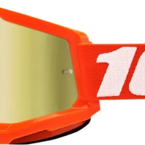 HDP26012946 Maschera cross 100% Strata 2 arancione specchio dorato