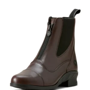 Heritage stivaletti paddock con cerniera, donna Light Brown 38,5