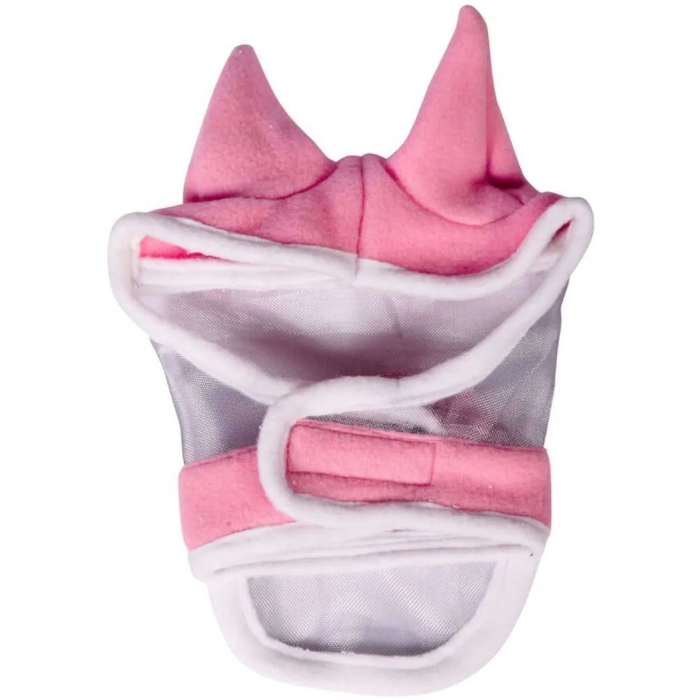 HKM Maschera per Mosche Hobby Horsing Rosa
