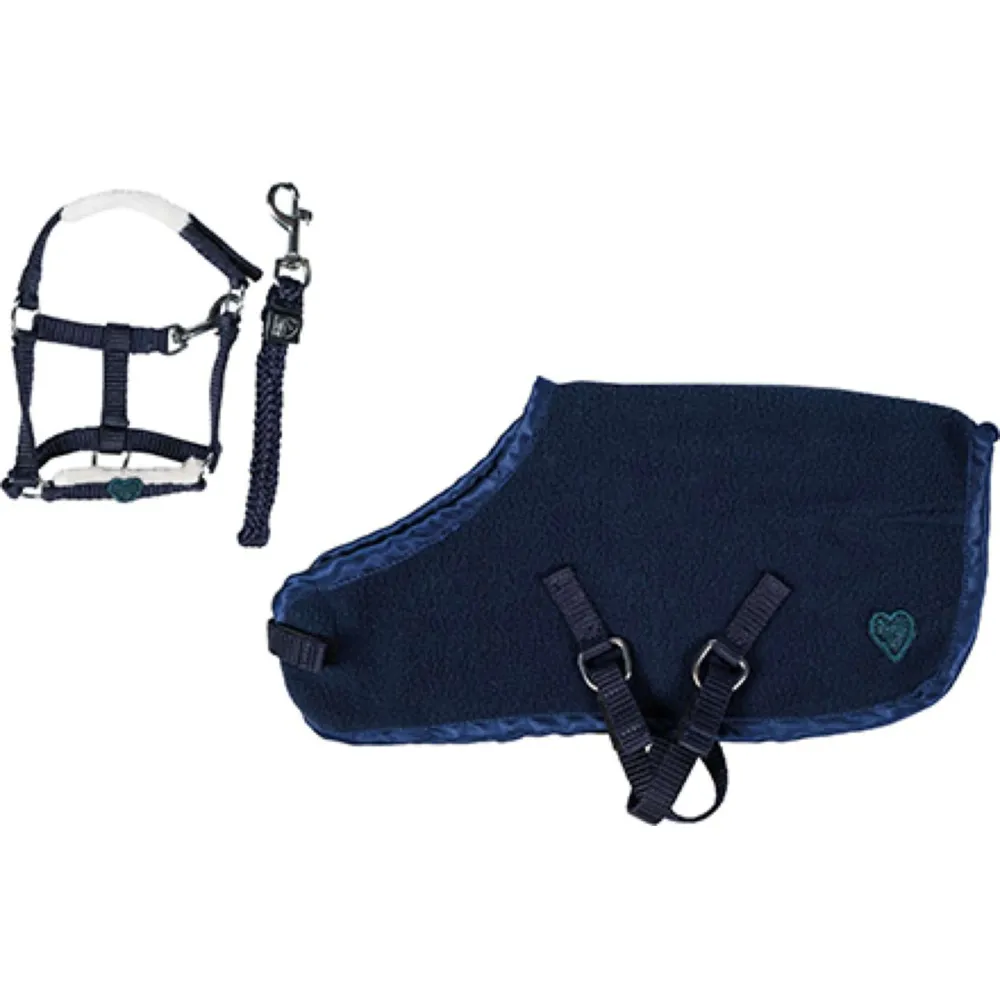 HKM Pony Peluche Starterset Deep Blue