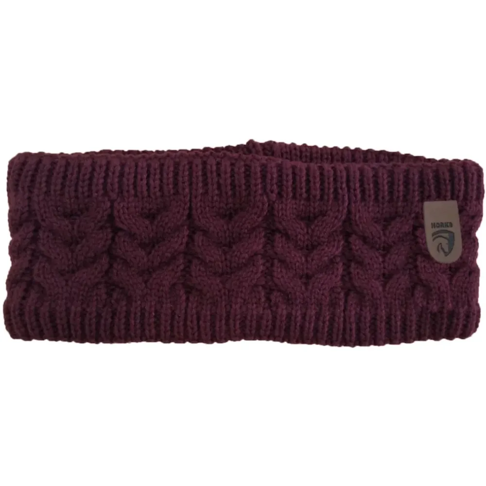 HORKA Fascia per capelli Bordeaux