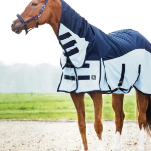 HorseGuard Aiman Rain & Insect Rug Placid Blue 135