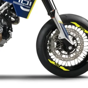 Adesivo Cerchio - "Husqvarna Icon" (Giallo)
