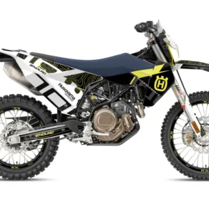 Husqvarna 701 Enduro 2026 GRAFICHE - "Monarch" (Giallo/Pattern)