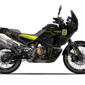 HUSQVARNA Norden 901 GRAFICHE - "Topography" (Nero/Giallo)