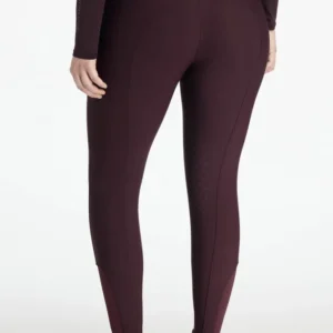 Isabelle pantaloni da equitazione donna con seduta integrale Damson 38