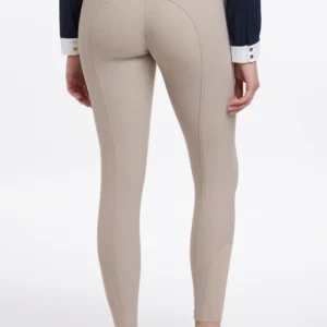 Isabelle pantaloni da equitazione donna con seduta integrale Almond 38