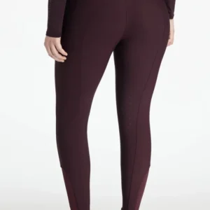 Isabelle pantaloni da equitazione donna con seduta integrale Damson 34
