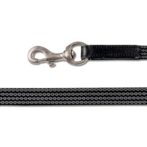 Island Redini Con Rivestimento Gomma E Moschettone Carabina Black/Silver Cavallo islandese