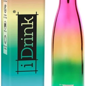 I-total Bottiglia Termica 500ml Metallic Arcobaleno Itotal