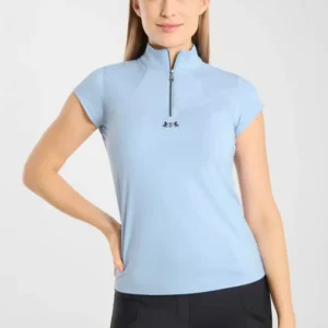 Joelle maglia da allenamento donna maniche corte Cerulean 46