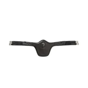Julius sottopancia con piastra pelle morbida con elastico Black/Black 125 cm