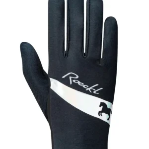 Kapriole guanti da equitazione bambini Black 5