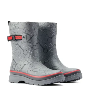 Kelmarsh Mid Stivali gomma donna Grey 40