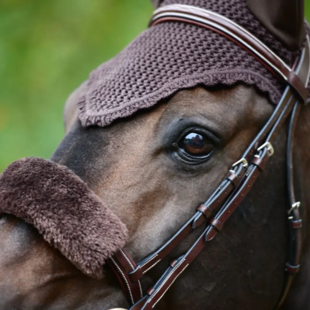 Kentucky Horsewear Copriorecchie Soundless Marrone