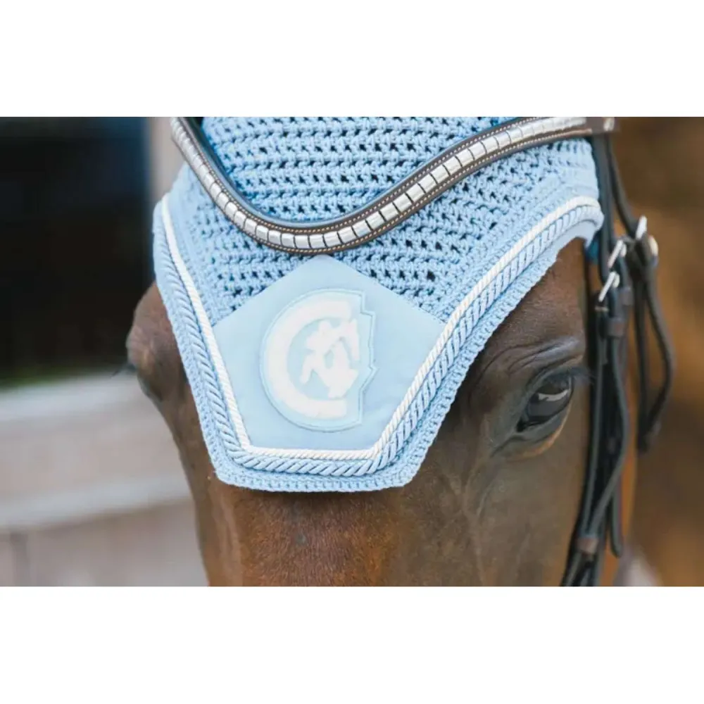 Kentucky Horsewear Cuffietta Wellington 3D Logo Azzurro