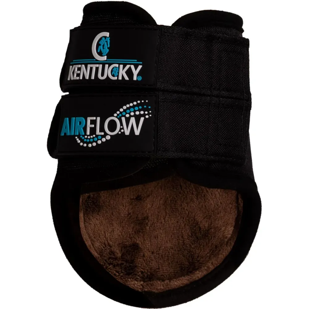Kentucky Horsewear Stivali da completo 3D Air Flow Delicato sulla pelle Short Hind Nero