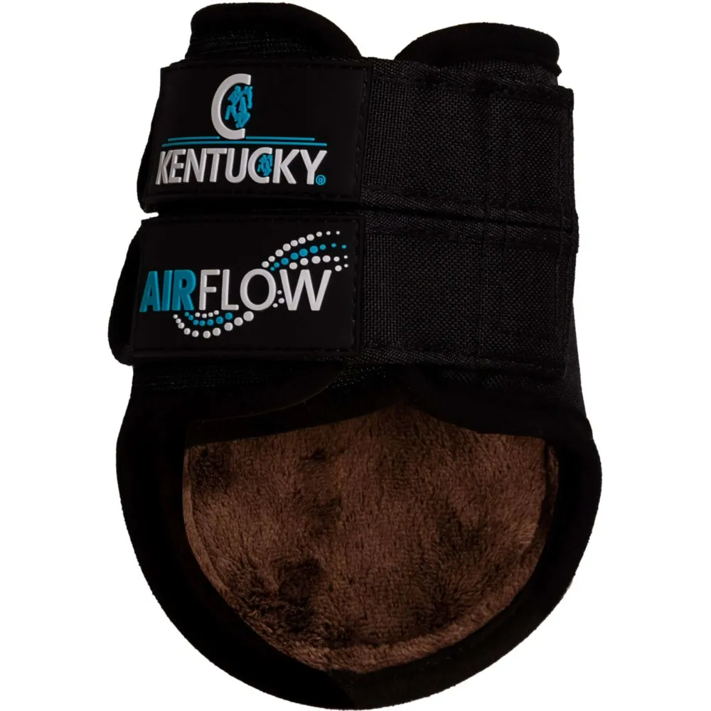 Kentucky Horsewear Stivali da completo 3D Air Flow Delicato sulla pelle Short Hind Nero