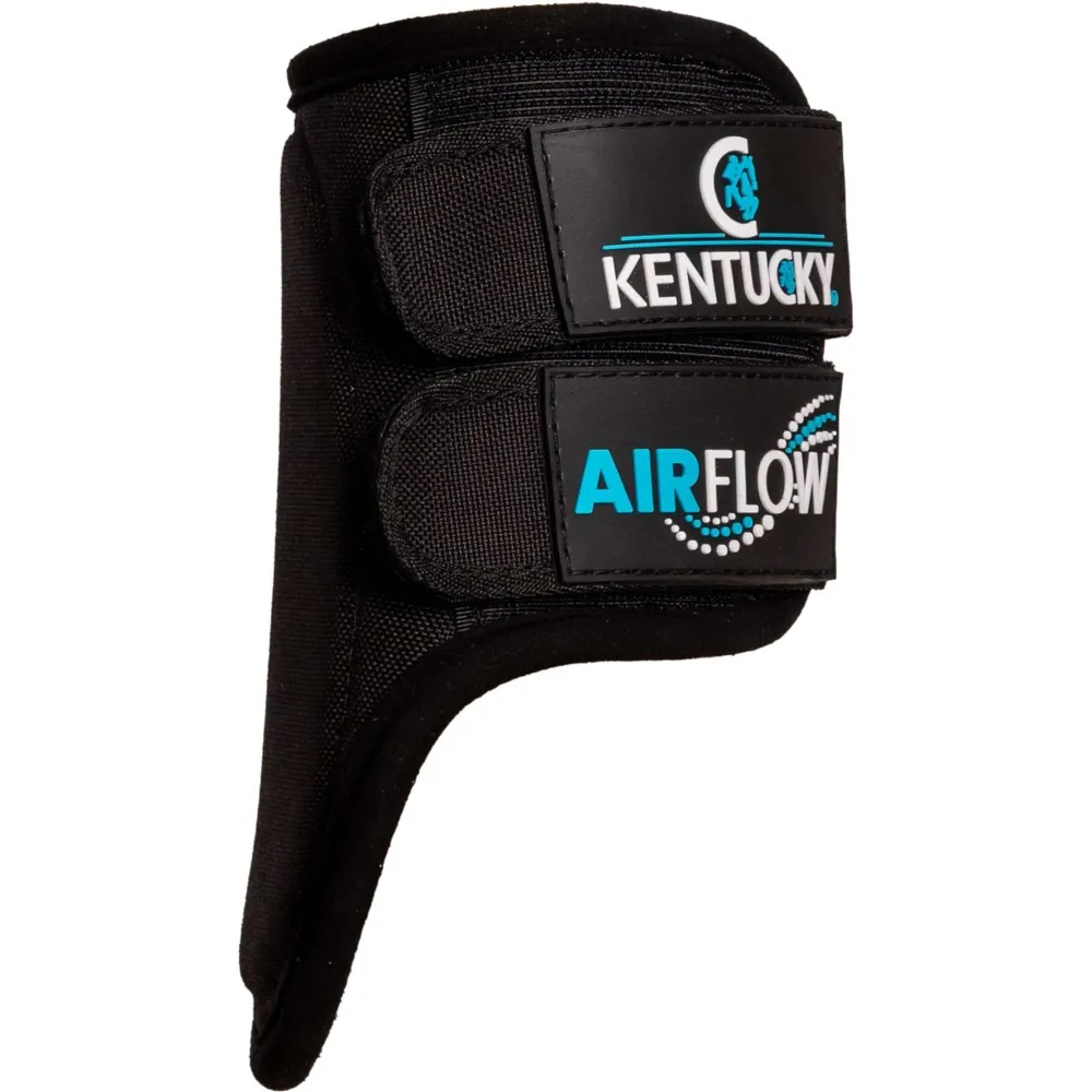 Kentucky Horsewear Stivali da completo 3D Air Flow Delicato sulla pelle Short Hind Nero