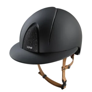 KEP NOVA ABS Matt/Beige/Star Polo casco da equitazione Black/Beige 051-x-058