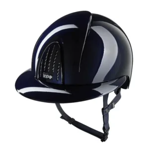 KEP NOVA ABS Metal Polish Polo casco da equitazione Blue 051-x-058