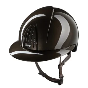 KEP NOVA ABS Metal Polish Polo casco da equitazione Brown 059-x-062