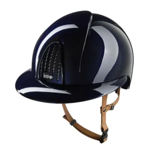 KEP NOVA ABS Metal Polish/Beige Polo casco da equitazione Blue 059-x-062