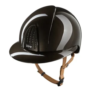 KEP NOVA ABS Metal Polish/Beige Polo casco da equitazione Brown 059-x-062