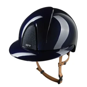 KEP NOVA ABS Metal Polish/Beige/Star Polo casco da equitazione Blue 051-x-058