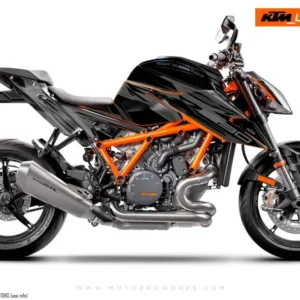 KTM 1290 Super Duke R GRAFICHE - "Ripple" (Nero)