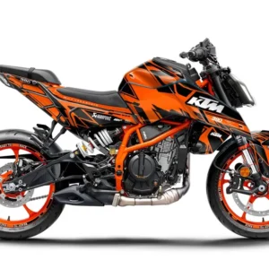 KTM 390 Duke GRAFICHE - "Pulse" (Arancione)