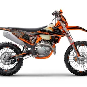 KTM EXC / EXC-F GRAFICHE - "Quake" (Nero/Arancione)