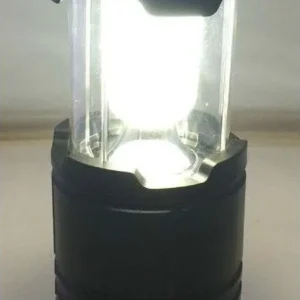 Lanterna Lampada Da Campeggio Trekking Ricaricabile Ad Energia Solare 8 Led
