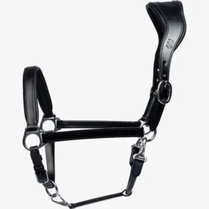Leather Halter Black Leather F