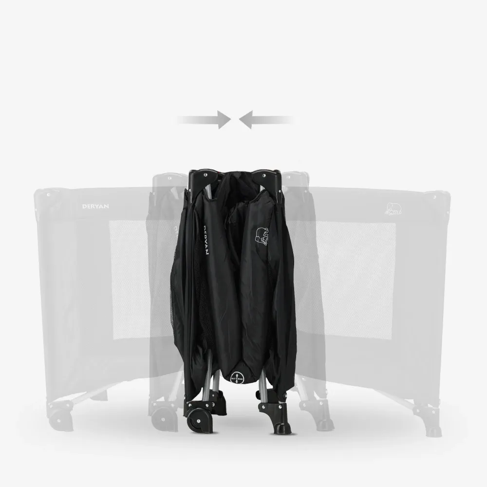 Lettino da campeggio Believer Black