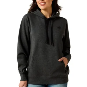 Logo 2.0 felpa con cappuccio da donna Charcoal Heather XL