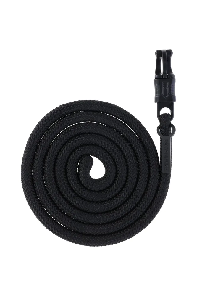Longhina con Moschettone Antipanico Black Taglia unica