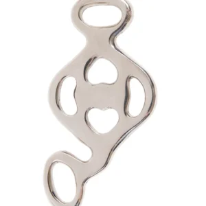 Love Set hackamore stainless steel, 100mm Stainless steel 100 mm