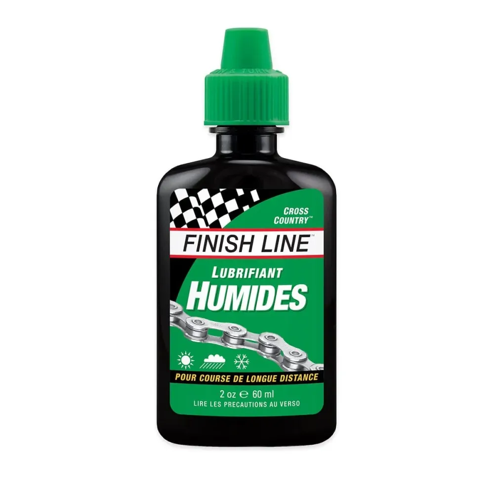 Lubrificante catena FINISH LINE WET LUBE - Condizioni estreme (60 ml)