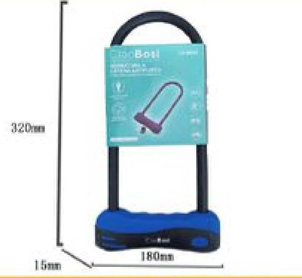 Lucchetto Catena Catenaccio Acciaio Forma U Per Bici Bicicletta Moto Mtb Cx-9548